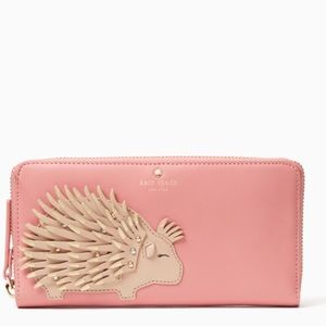Kate Spade Porcupine Lacey Baja Leather wallet